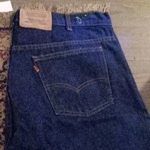 BRAND NEW  ORANGE RAG Doll LEVIS JEANS  2 pairs ......38" × 32" 1 pair.38" × 34